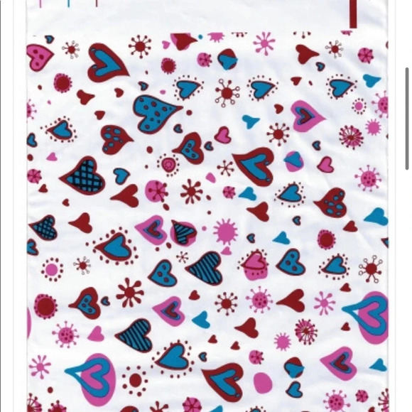 10 POLY MAILERS NEW HEARTS SIZE 10x13 - Picture 1 of 3